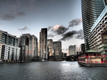 Londra . Canary Wharf